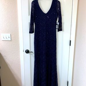 Marina Sequined Lace Gown - Nordstrom